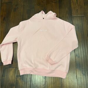 White Fox Pink Hoodie